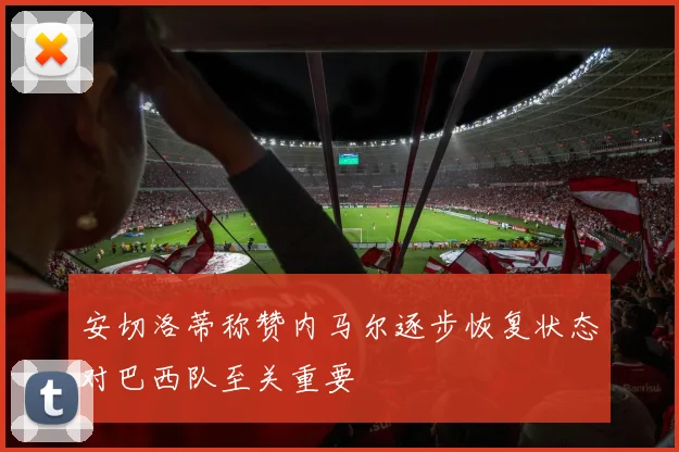 安切洛蒂称赞内马尔逐步恢复状态对巴西队至关重要